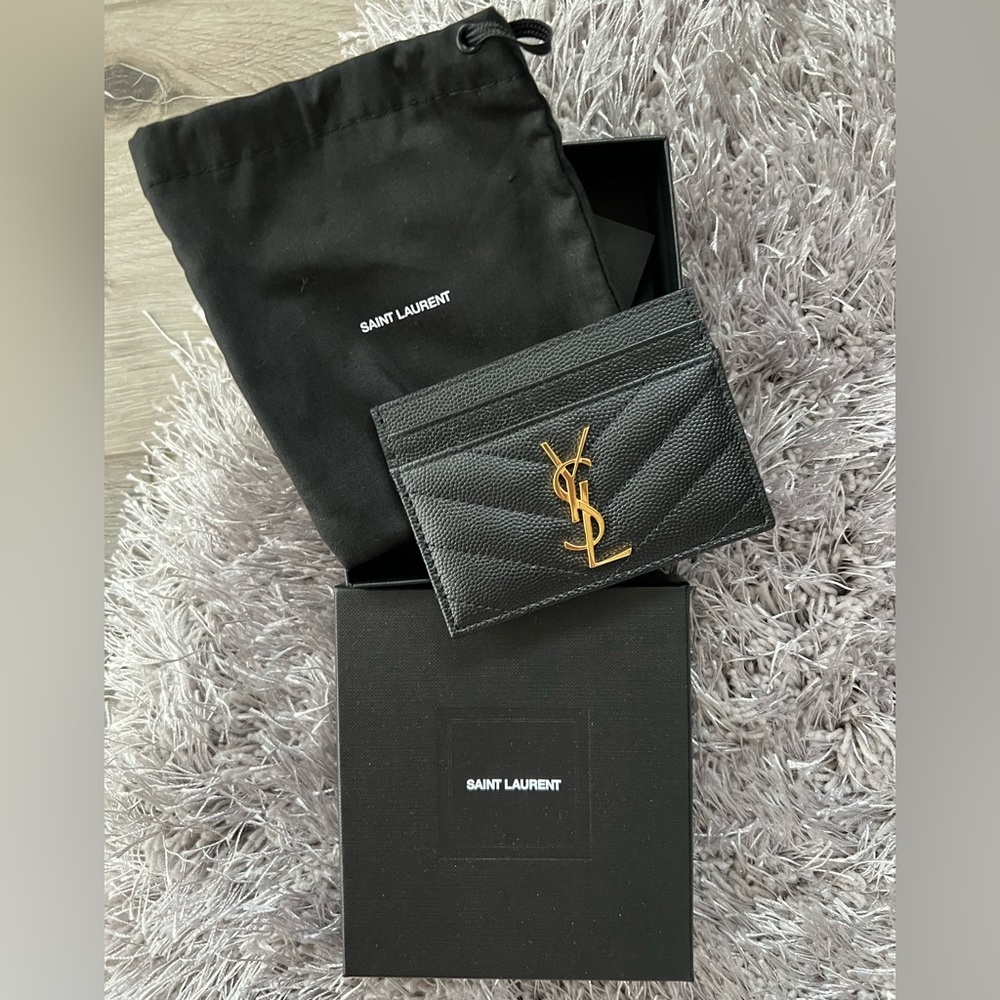 YSL Black Caviar Care case BNIB